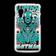 Coque LG L5 2 Tête de Mort Zombie 25