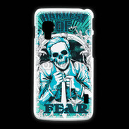 Coque LG L5 2 Tête de Mort Harvest of fear