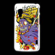 Coque LG L5 2 Tête de Mort Samouraï