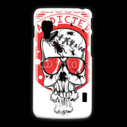 Coque LG L5 2 Tête de Mort Bug Addicted