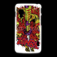 Coque LG L5 2 Tête de Mort Zombie 35