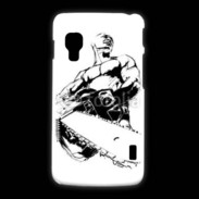 Coque LG L5 2 Bûcheron 