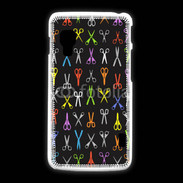 Coque LG L5 2 Fond ciseau coiffeur