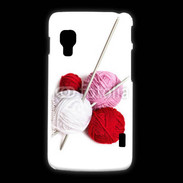 Coque LG L5 2 Tricot et couture
