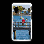 Coque LG L5 2 Pêcheurs sur ponton