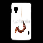 Coque LG L5 2 Hameçon avec appât pêcheur