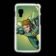 Coque LG L5 2 Recycle Hero (with a cape)