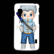 Coque LG L5 2 Chibi style illustration of a superhero 2