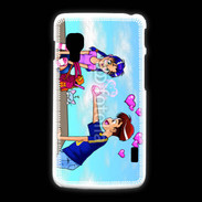 Coque LG L5 2 Garçon romantique