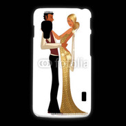 Coque LG L5 2 Couple glamour dessin