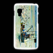 Coque LG L5 2 Peinture bateau de pêche