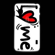 Coque LG L5 2 I love me 