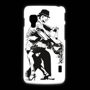 Coque LG L5 2 Dessin de Danseur en couple