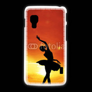 Coque LG L5 2 Danseuse couché de soleil