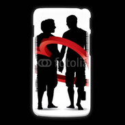 Coque LG L5 2 Couple Gay