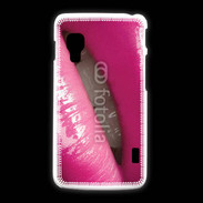 Coque LG L5 2 Lèvres roses