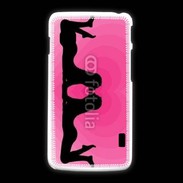 Coque LG L5 2 Femmes qui s'embrassent