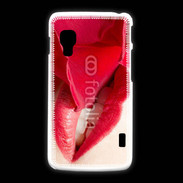 Coque LG L5 2 Rose et bouche