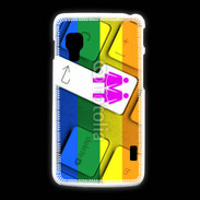 Coque LG L5 2 Lesbian keyboard
