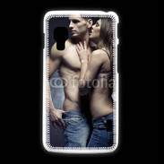 Coque LG L5 2 Couple câlin sexy 3