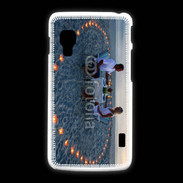 Coque LG L5 2 Couple romantique devant la mer