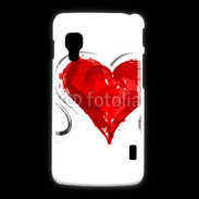 Coque LG L5 2 Love en peinture 5