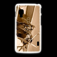 Coque LG L5 2 Femme pilote d'avion