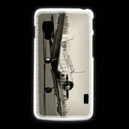 Coque LG L5 2 Avion T6 noir et blanc