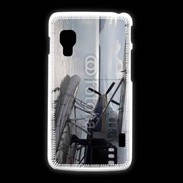 Coque LG L5 2 Hydravion noir et blanc