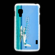 Coque LG L5 2 Hydravion au dessus de la mer turquoise