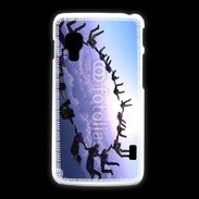 Coque LG L5 2 Formation en cercle de parachutistes