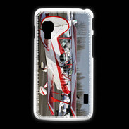 Coque LG L5 2 Biplan rouge et blanc 10