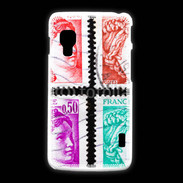 Coque LG L5 2 Timbres Français