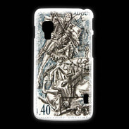 Coque LG L5 2 Timbre 1967 du Roi Philippe II