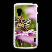 Coque LG L5 2 Fleur et papillon