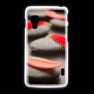 Coque LG L5 2 Galet et pétales