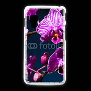 Coque LG L5 2 Belle Orchidée violette 15
