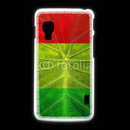 Coque LG L5 2 Feuille rasta