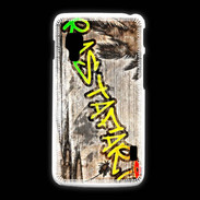 Coque LG L5 2 Rastafari graffiti
