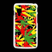 Coque LG L5 2 Fond de cannabis coloré