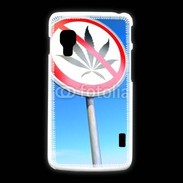 Coque LG L5 2 Interdiction de cannabis