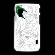 Coque LG L5 2 Fond cannabis