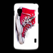 Coque LG L5 2 Chaussure Converse rouge