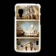 Coque LG L5 2 Vintage Paris 6