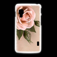 Coque LG L5 2 Rose rétro 