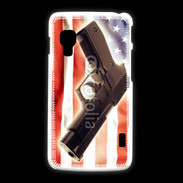 Coque LG L5 2 Pistolet USA