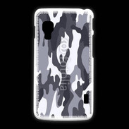 Coque LG L5 2 Camouflage gris et blanc