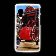 Coque LG L5 2 Pompiers Rangement matériel fin d'incendie