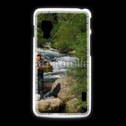 Coque LG L5 2 Pêche à la truite