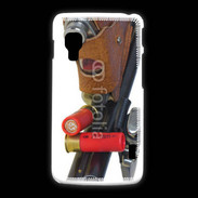Coque LG L5 2 Fusil de chasse et couteau
